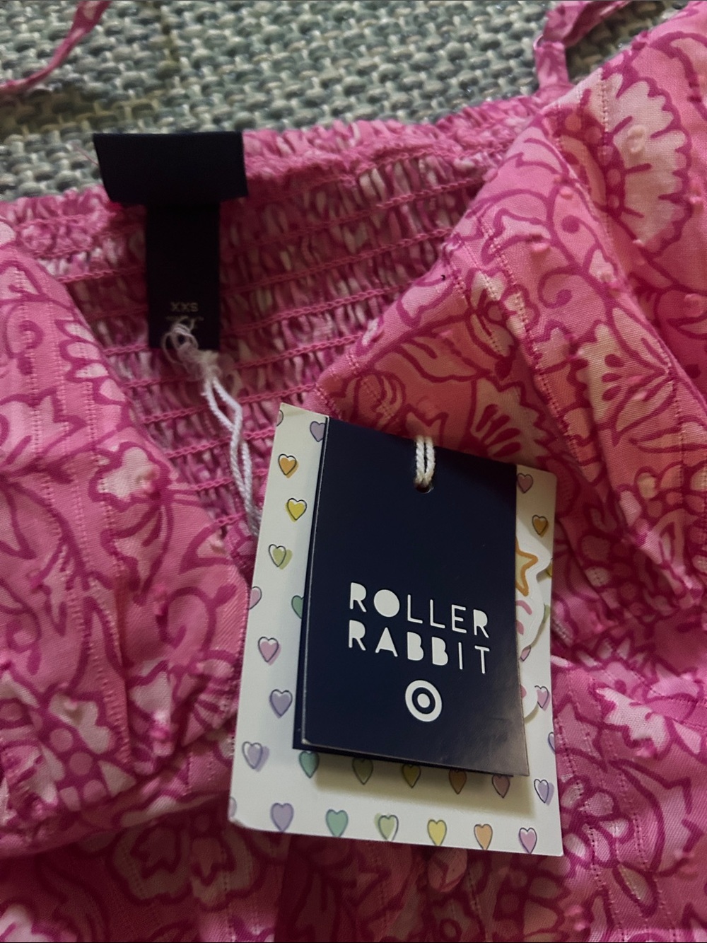 Roller Rabbit Pink Paisley Maxi Dress - Picture 2 of 2